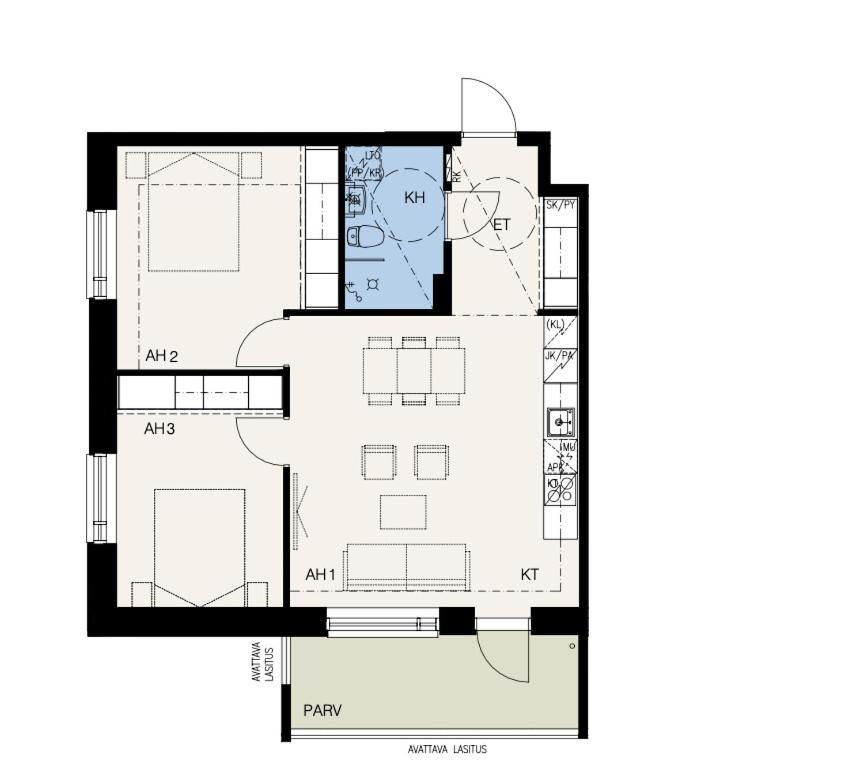 Stay Matinkylae Apartments إسبو الغرفة الصورة